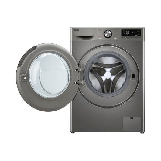 Lavadora LG F4WR709SGS 9kg Carga Frontal 1360rpm Clase A Plata Ultra Silenciosa
