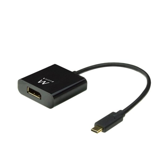 Adaptador Ewent EW9825 USB Tipo C a DisplayPort 0,15m Macho-Hembra Derecho