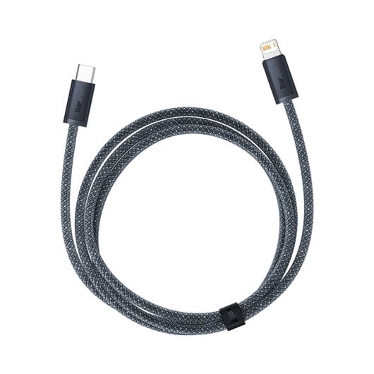 Baseus Dynamic Cable 1 m Lightning auf USB C Grau, Stecker-Stecker