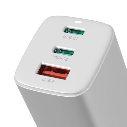 1Life 65W GaN Universal-Netzteil Modell 1IFEPAXPRESS65GAN Weiß Compact