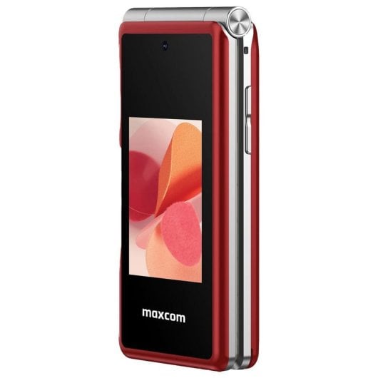 Maxcom Comfort MM835 Dual-SIM, 4G LTE, 3,5-Zoll-Bildschirm, SOS-Taste, Rot