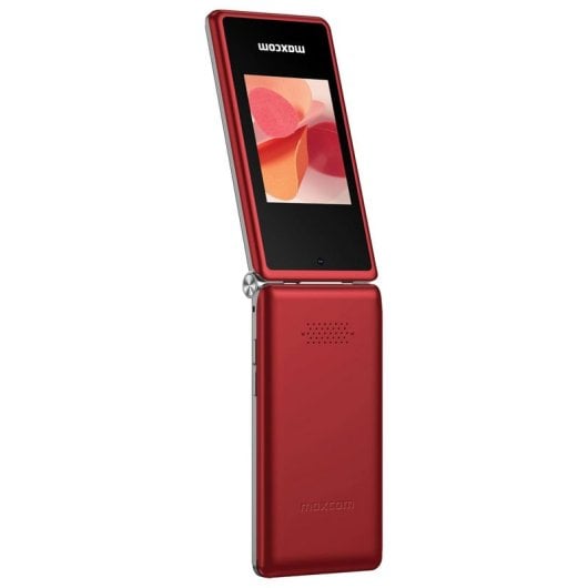 Maxcom Comfort MM835 Dual-SIM, 4G LTE, 3,5-Zoll-Bildschirm, SOS-Taste, Rot