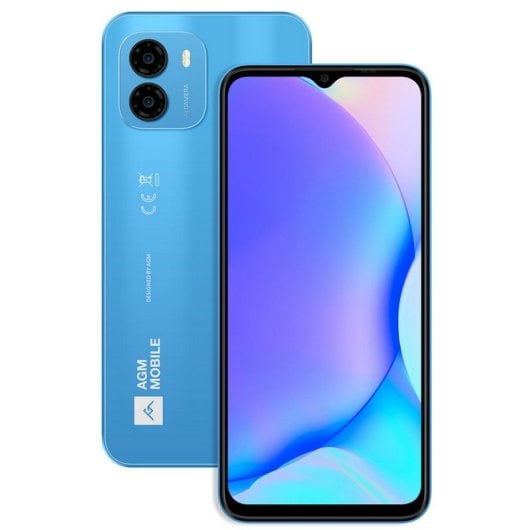 AGM NOTE N1 8GB/128GB Dual SIM Unisoc T606 Cámara 50MP Android 13 Azul
