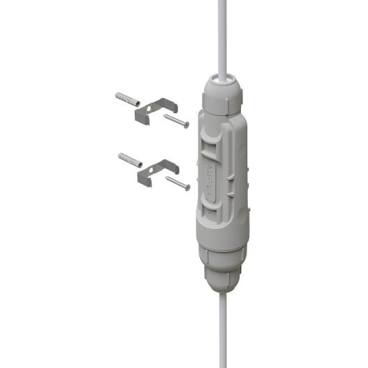 Boîtier étanche IP67 Mikrotik GPeR gris pour points d'accès WLAN (1 pièce)