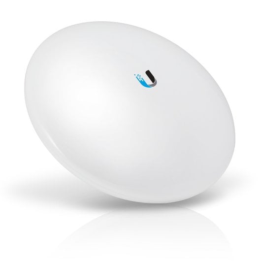 Antena Ubiquiti NanoBeam 2AC 2.4GHz Gigabit PoE Blanca 7.5W