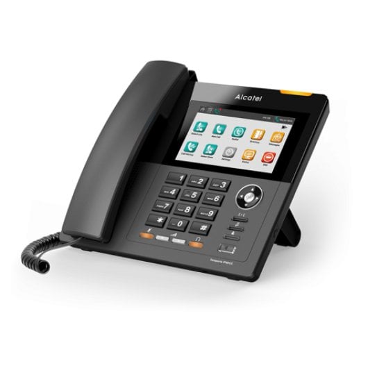 Téléphone IP Alcatel Temporis IP901G noir 5 pouces TFT Gigabit Ethernet MicroSD 1000 contacts