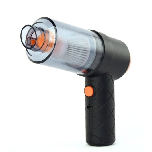 Aspirador portátil Gembird CK-MVC-01 2 em 1, bateria de 15 W, aspiração e sopro, 18 min