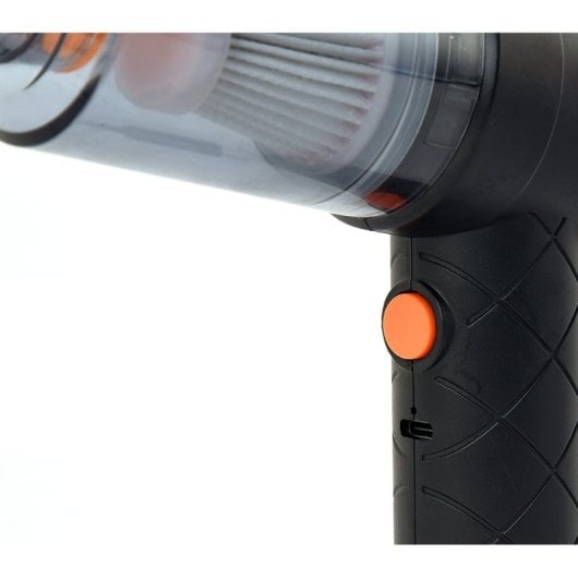 Aspirador portátil Gembird CK-MVC-01 2 em 1, bateria de 15 W, aspiração e sopro, 18 min