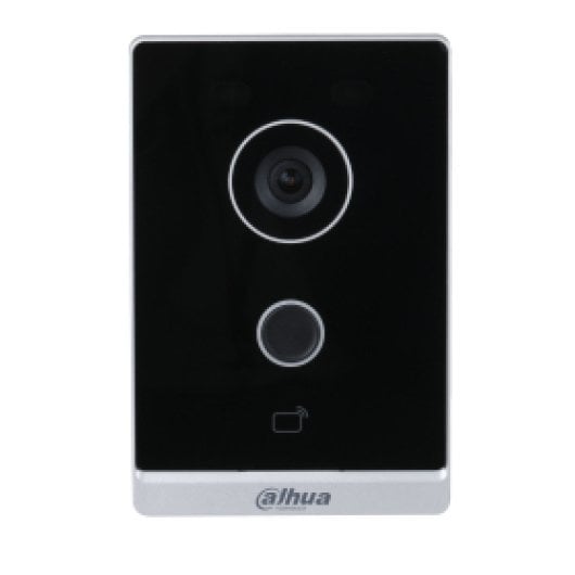 Videoportero Dahua VTO2211G-WP 2MP WiFi IP66 Negro Plata Audio 120dB PoE