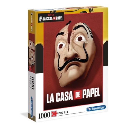 Clementoni Puzzle Haus des Geldes, 1000 Teile, für Erwachsene und Sammler