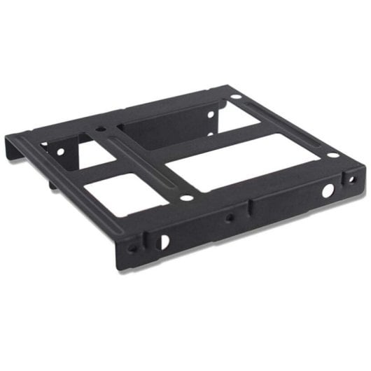 Ewent EW7006 Montagehalterung für 2 2,5″ HDD/SSD im 3,5″ Schacht, Schwarz