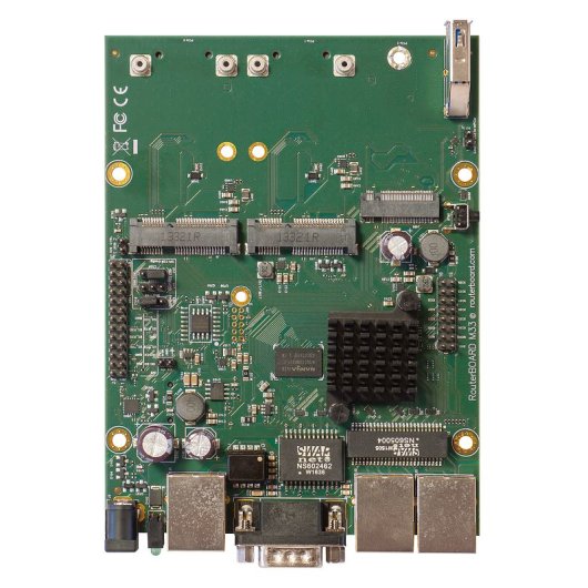 Mikrotik RBM33G Gigabit-Ethernet-Router 10/100/1000 PoE SIM-Steckplatz USB 3.2 Advanced