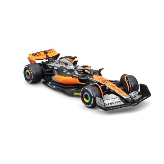 BBURAGO McLaren F1 Team MCL60 1:43 Modello in scala di metallo e plastica con casco