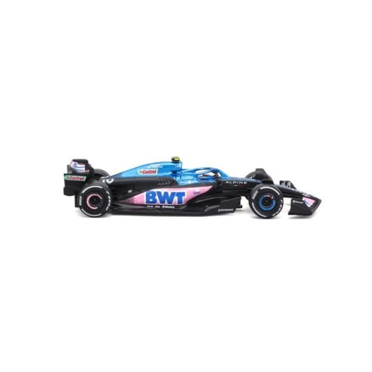 BBURAGO Alpine F1 A523 Ocon 1:43 modello in scala preassemblato in metallo/plastica