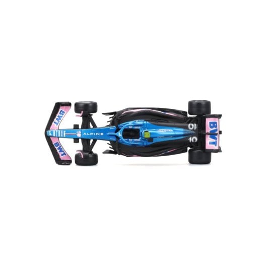 BBURAGO Alpine F1 A523 Ocon 1:43 modello in scala preassemblato in metallo/plastica
