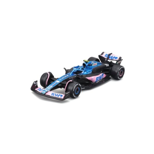 BBURAGO Alpine F1 A523 Ocon 1:43 modello in scala preassemblato in metallo/plastica