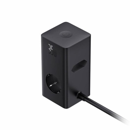 Multipresa Baseus PowerCombo Tower 3 prese 2 USB-C con ricarica rapida e protezione avanzata