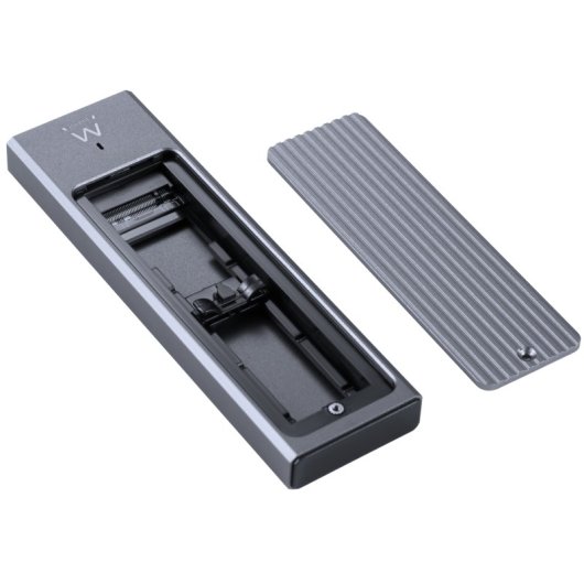 Caja externa M.2 Ewent EW7025 Aluminio Gris USB 3.2 Gen2 Alta velocidad Compacta