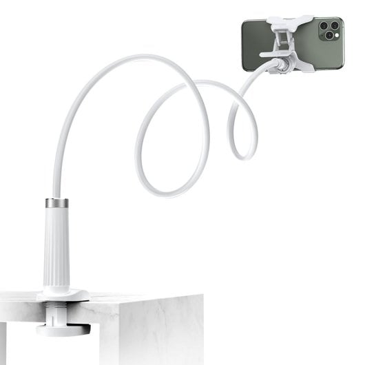 Soporte ajustable Ugreen 30488 brazo largo blanco para smartphone escritorio