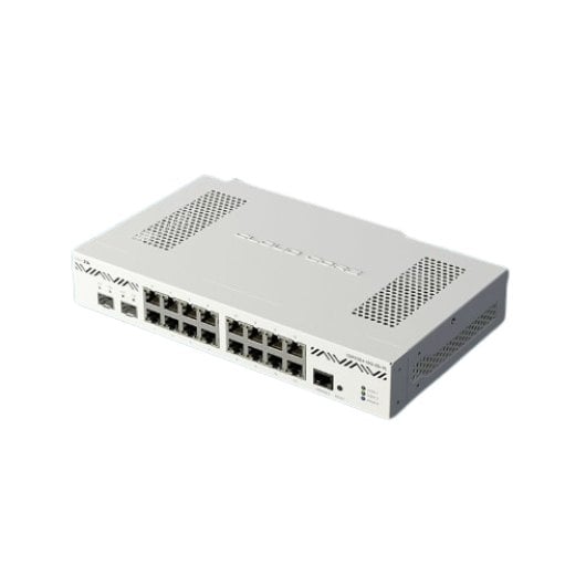 Router Mikrotik CCR2004-16G-2S+PC Ethernet 16 Puertos SFP+ 25Gbps Alto Rendimiento Blanco
