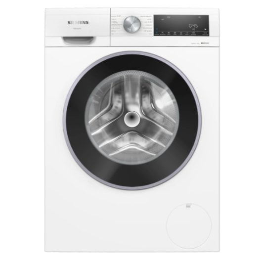 Máquina de lavar roupa Siemens WG44G101EP 9 kg, carga frontal, 1400 rpm, classe A, branca e silenciosa