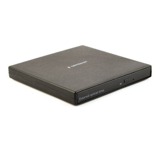 Grabadora DVD Externa Gembird DVD-USB-04 USB 2.0, 24x CD, 8x DVD, Negra