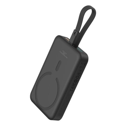 Batterie externe Baseus MAGSAFE MINI sans fil 10 000 mAh 20 W Lithium Polymère Noir