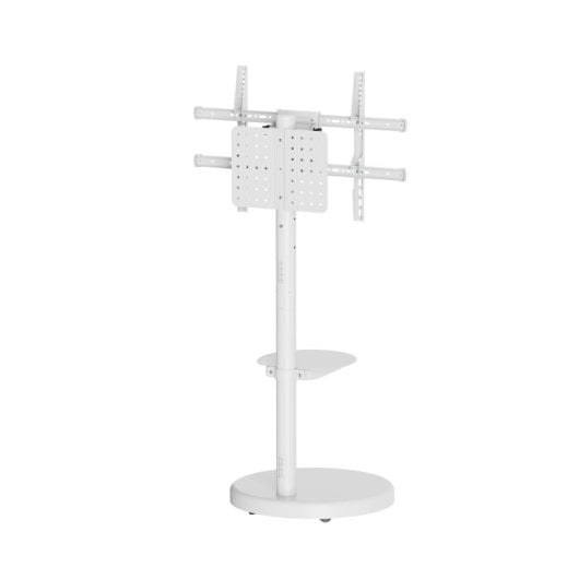 Carrito para TV Ewent EW1550 Blanco Altura Ajustable 50kg 37-86? Inclinación y Giro