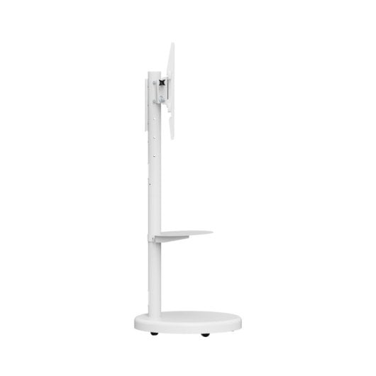 Carrito para TV Ewent EW1550 Blanco Altura Ajustable 50kg 37-86? Inclinación y Giro