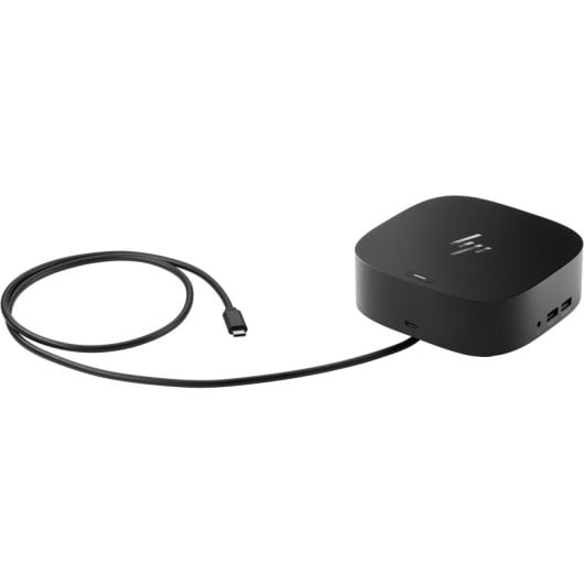 Base de acoplamiento HP USB-C G5 100W Alámbrico Compacta Negra Compatible ProBook