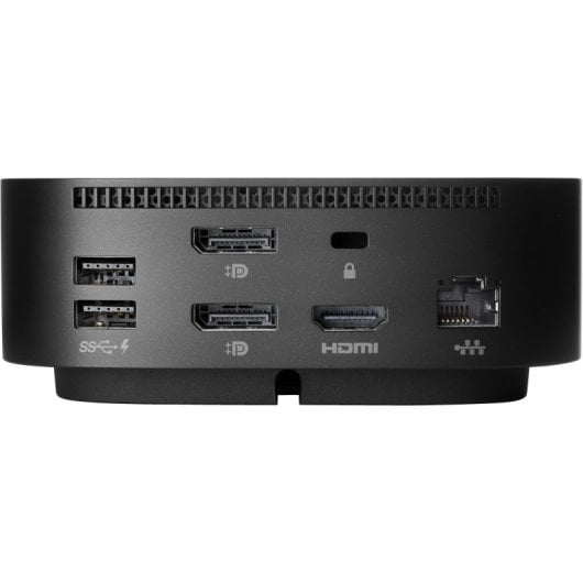 Base de acoplamiento HP USB-C G5 100W Alámbrico Compacta Negra Compatible ProBook