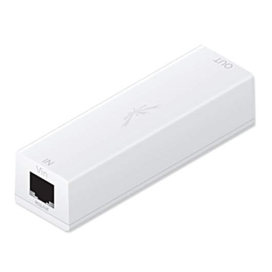 Adaptador PoE Ubiquiti INS-8023AF-I 18V 0.7A Temperatura 0-70°C Compacto