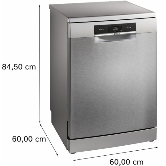 Bosch Série 8 SMS8TCI01E 14 Talheres Máquina de Lavar Loiça em Aço Inoxidável