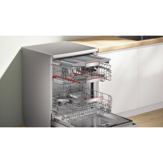 Bosch Série 8 SMS8TCI01E 14 Talheres Máquina de Lavar Loiça em Aço Inoxidável