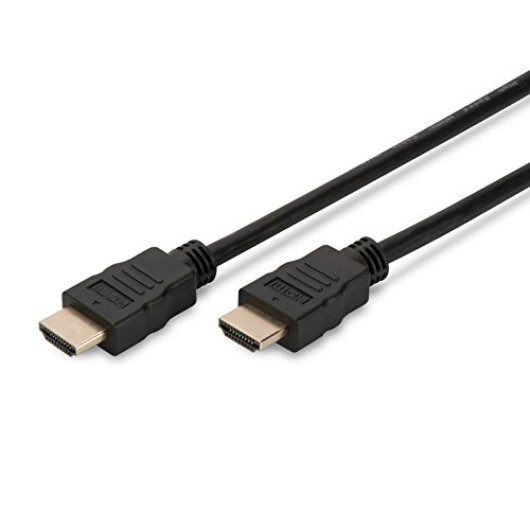 Ewent EC1333 5m vergoldetes HDMI-Kabel, Stecker-Stecker, Schwarz