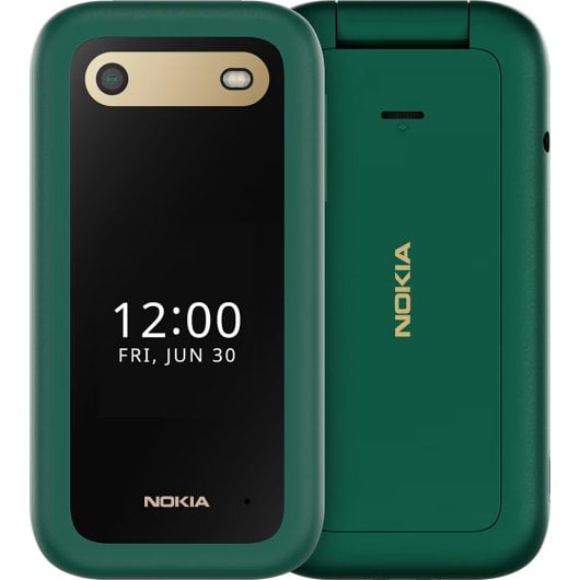 Nokia 2660 Flip Dual SIM 2.8″ 0.3MP 1450mAh Telefono cellulare verde