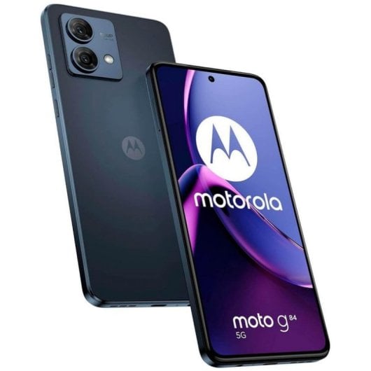 Motorola Moto G84 5G 8 GB 256 GB Snapdragon 695 pOLED 120 Hz Dual-SIM Veganes Leder Blau