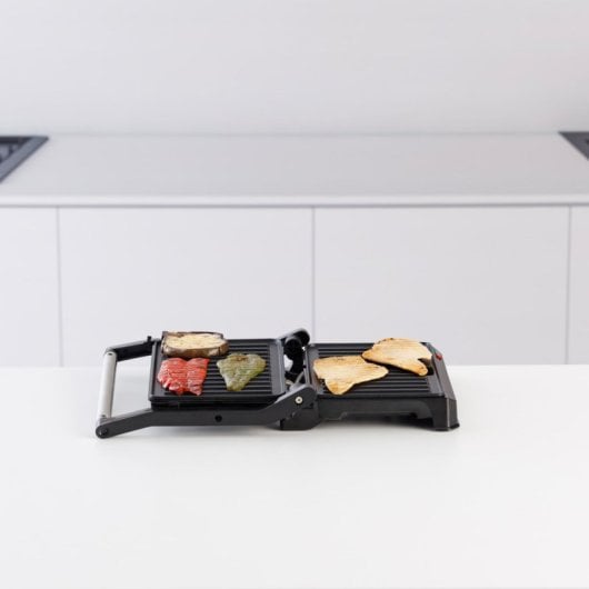 Grill Taurus Mygrill Legend 1000W Acero Inoxidable Anti-adherente Slim 180°