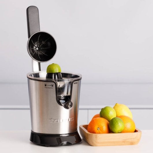 Taurus EASY PRESS 600 LEGEND Entsafter, 600 W, 0,65 l Edelstahltank, verstellbarer Filter