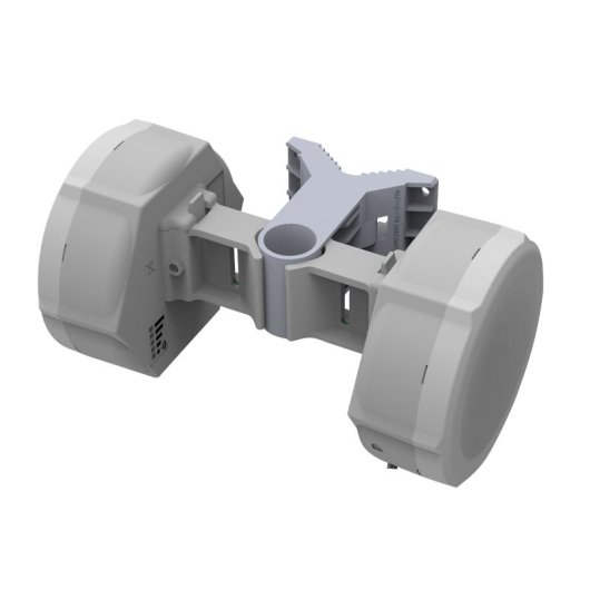 Suporte universal Mikrotik quickMOUNT cinzento para montagem de dispositivos de rede externa