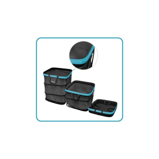 Contenedor Gardena 11715-20 130L Negro Verde Plástico Reciclado 460x460x600mm