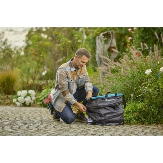Contenedor Gardena 11715-20 130L Negro Verde Plástico Reciclado 460x460x600mm