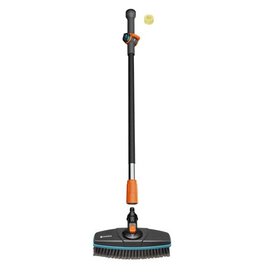 Set de limpieza Gardena 18828-20 mango duro 150cm cepillo robusto detergente integrado