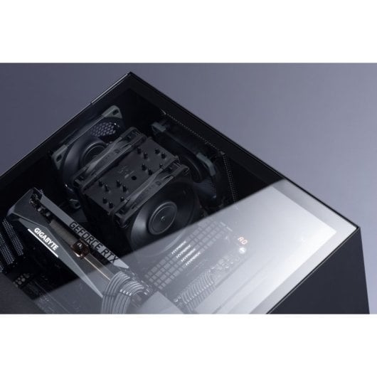 Noctua Socket Multi-Socket 120 mm Refroidissement par air NH-U12A chromax.black Noir Roulement SSO Double Tour PWM