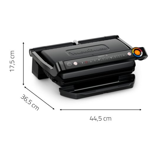 Plancha de asar Moulinex GI7278 Acero inoxidable 800cm² 2100W para 8 personas