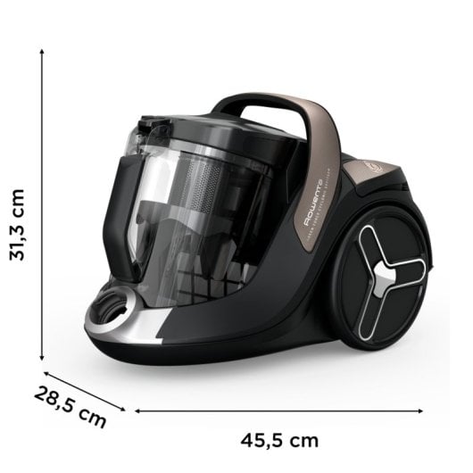 Rowenta Green Force RO7C89 Schlittenstaubsauger, 500 W, HEPA-Filter, beutellos, 2,5 l