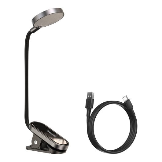 Lámpara Baseus DGRAD-0G Gris LED 4000K USB Táctil Batería Universal