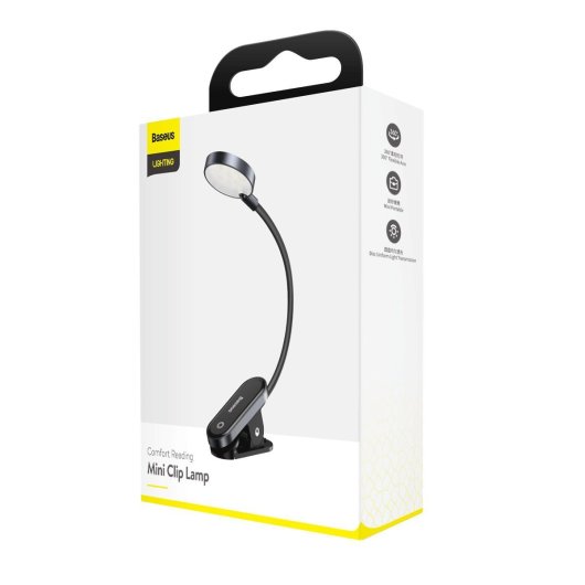 Lámpara Baseus DGRAD-0G Gris LED 4000K USB Táctil Batería Universal