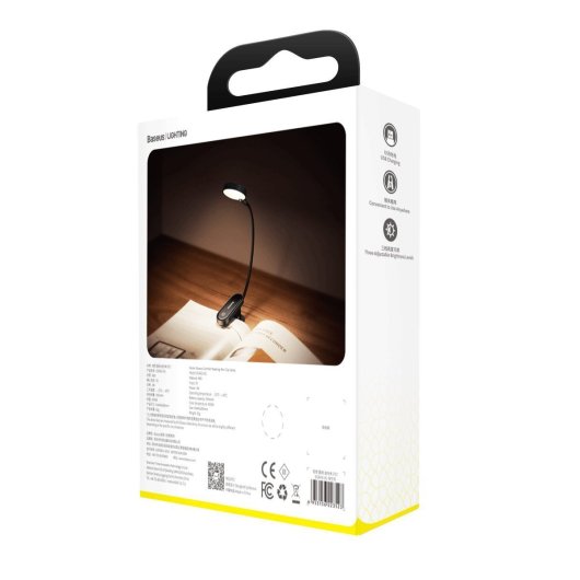 Lámpara Baseus DGRAD-0G Gris LED 4000K USB Táctil Batería Universal