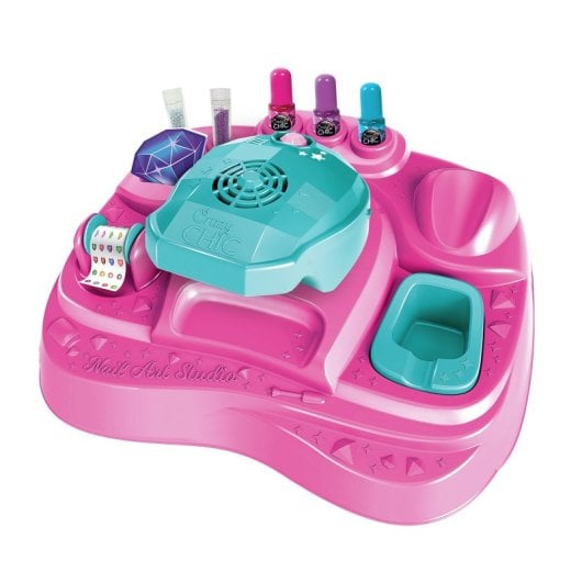 Coffret de manucure pour enfants Clementoni Action & Reaction 8005125187300, plastique multicolore, 7 ans